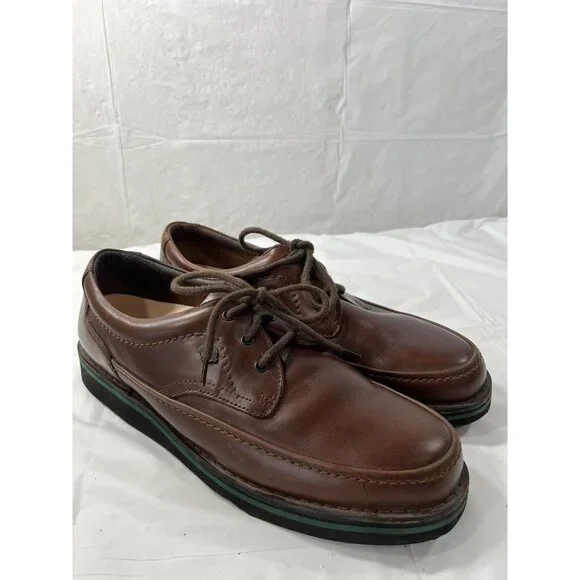 Hush Puppies The Body Shoe Size 14 Brown Leather Lace Up Men's Oxford - Picture 15 of 15